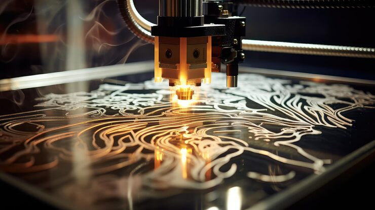 glass laser engraving