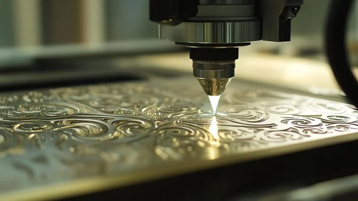 stainless steel laser etching